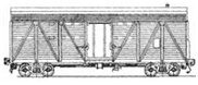 4хосный крытый двучярусный вагон для скота 11-240 и 11-245