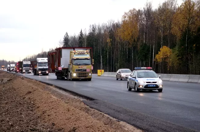 Сопровождение патрульным автомобилем ГИБДД