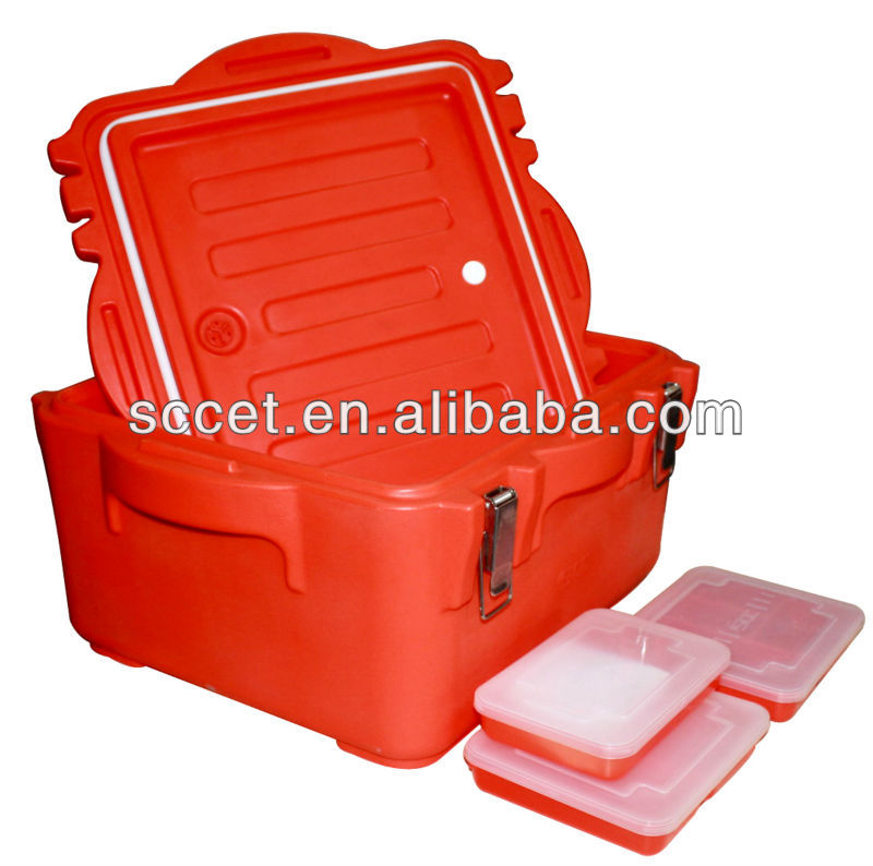Insulated Food Transport Containers in Catering company
