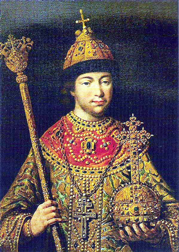 Tsar Mikhail Romanov (1596-1645), via Wikipedia Commons