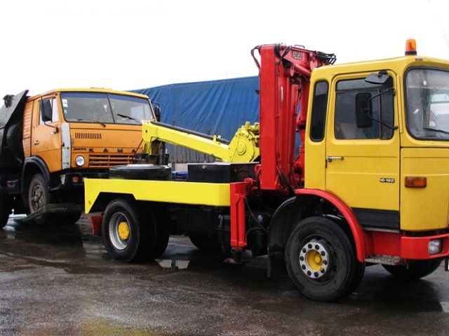 Эвакуация фуры 25 тонн – 404