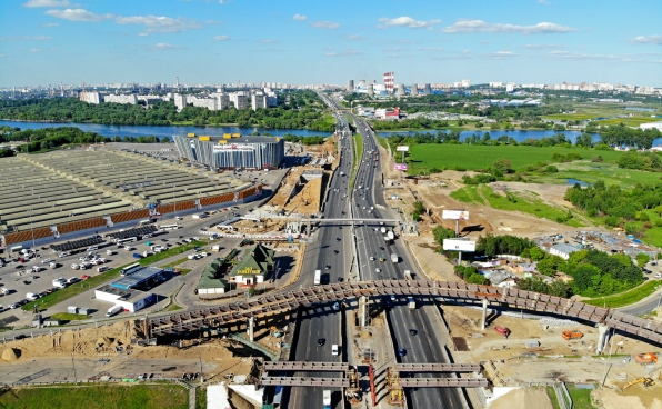 Москвы развязки – Реконструкция клеверных развязок на МКАД — Комплекс градостроительной политики и строительства города Москвы